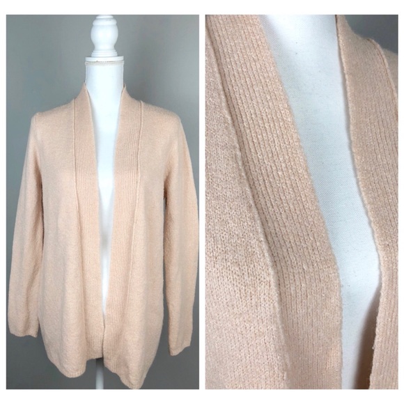 Zara Sweaters - Zara Knit Wool Blend Open Front Cardigan A2-18